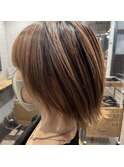 簡単スタイリングミニボブ