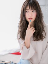 ドクターズ サロン ラブ(Dr's Salon LAB)&nbsp;モーブカラーの小顔グラマラスウェーブロングg古河20代30代40代