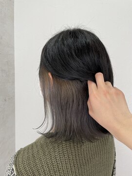 シエル 立川店(CIEL) インナーカラー×シルバーベージュ【CIEL×maki】