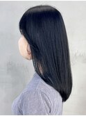 艶感ネイビーブラック_ショコラアッシュふんわりカール_ba411001