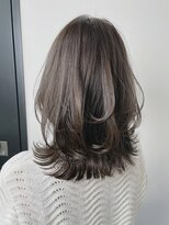 シルクレイヤーカット*透明感グレージュカラー*髪質改善*美髪