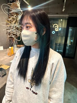 イトシテ インナーターコイズグリーン【鎌田　隆雅】