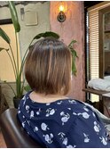 【インナーグレージュ/マチルダボブ/ピンクベージュ】千葉香奈