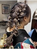 成人式ヘアアレンジ