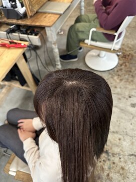 ウィークエンド(WEEKEND) ベージュ白髪ぼかし【カット＋白髪ぼかし＋トリートメント】