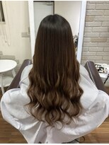 アーチフォーヘア 心斎橋店(a-rch for hair)&nbsp;プルエクステでナチュラルロング
