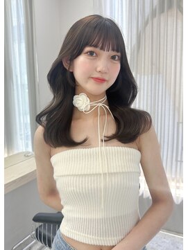 ボタン テンジン(VOTAN tenjin) 【votan_はまひ】レイヤーカット/暗めカラー/韓国ヘア/髪質改善