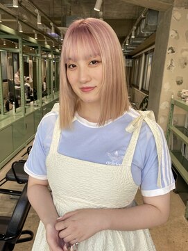 ロジ(loji) ホワイト×ピンクデザイン