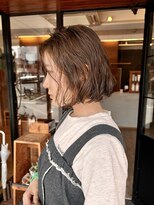 ヘア プロデュース キュオン(hair produce CUEON.)&nbsp;ボブパーマ/切りっぱなし/大人可愛い