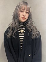 ペレ 梅田(PELE)&nbsp;前髪/アンブレラカラー/こなれミディ/イメチェン/ウェーブパーマ