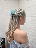 卒業式ヘアセット【プリンセスヘア】