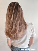 ヘアースタジオ ゼン カロン(Hair studio Zen kalon)&nbsp;エアタッチバレイヤージュ×エイジングケア20代30代40代50代