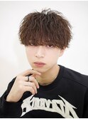 熊本波巻きスパイラル 波巻きパーマ 無造作マッシュウルフ