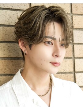 オーシャントーキョー 渋谷神南(OCEAN TOKYO) フェザーツーブロックニュアンスセンターパート