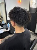 メンズカット　メンズパーマ　フェザーパーマ　シャドウパーマ
