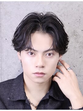 フェザーパーマ コンマフェザー ニュアンス