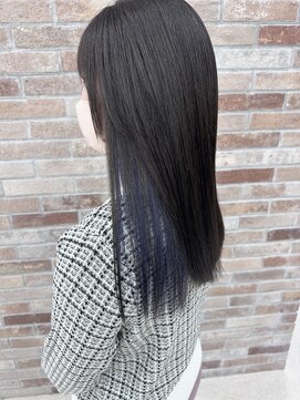 ニューヨークニューヨーク 姫路広畑店(NYNY) ブルーのインナーカラー♪