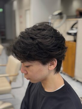 アッシュ 桜木町店(Ash) 桜木町メンズ｜横浜で人気のニュアンスパーマ×刈り上げマッシュ