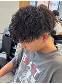 メンズパーマ/ツイストスパイラル/サーフカール/men's/眉毛