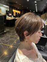 グランマイル(Gran mile) 裾スッキリショート&細かめハイライト