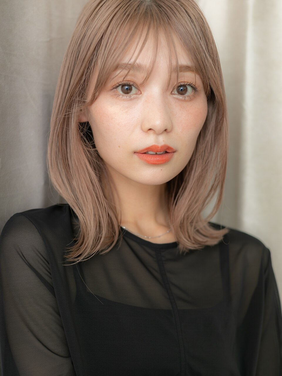 2026年夏】ピンクミルクティーベージュの髪型・ヘアアレンジ｜人気順