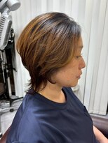 ホワイトストーン WHITE STONE くびれヘア軽やかレイヤーショート