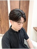 毛流れセンターパート
