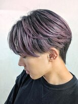 セブンフィズ(SEVEN fizz)&nbsp;周りと差がつく！立体感×モーブピンクのメンズバレイヤージュ