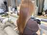 【前回から5ヶ月以内の方】艶髪ストレート＋カット＋高濃度トリートメント