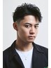 【朝時短】メンズカット+プレミアムトリートメントパーマ￥13200～［理容室］