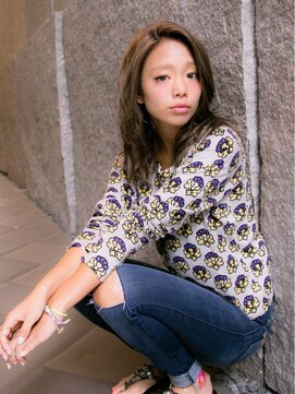 リリアン 表参道(relian) ヌーディーベージュパーマ☆