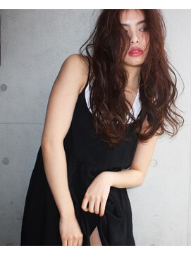 ソルトウォーター(SALT WATER) 須崎亮太【外国人風】束感たっぷりハイライト×LONG ４　susaki