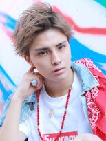 リップス 表参道店(LIPPS)&nbsp;ネープレスイメチェンツーブロックサイドパート刈り上げasaya