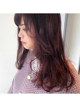 グリーン 渋谷(green) 【greensibuya】レッドバイオレットグラデーション