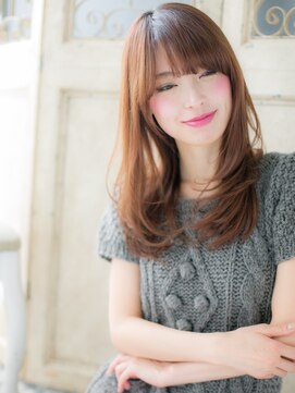 モッズ ヘア 福岡姪浜店(mod's hair) *mod's姪浜*…外国人風小顔ハイトーンカラーアッシュピンクf