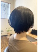 スタイリング楽なレイヤーボブ