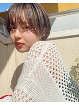 フラミューム 藤枝(flammeum)&nbsp;小顔マッシュショート　イルミナカラー