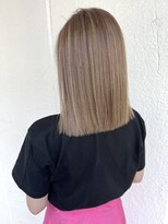 アンダーバーホワイト 堺東店(_WHITE) 《ハイライトでつくる×ミルクティーベージュ☆》