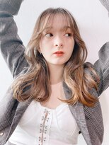 アイティーバイアルバム 下北沢店(IT by ALBUM)&nbsp;韓国風くびれヘアまろベージュ_チェリーブラウン_69000