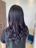 ヘアーリゾート ラウレア(Hair Resort LAULEA) ヴァイオレット×グラデーションカラー