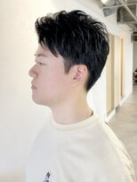 トト 船橋店(toto.)&nbsp;ハイライト/マッシュパーマ/アッシュブラック[西船橋/津田沼]