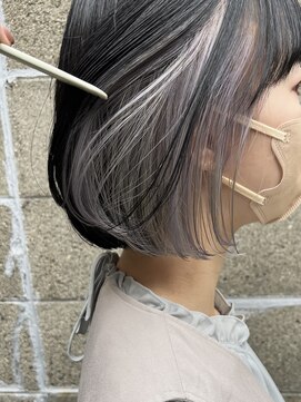 アイシー(I see) ブラウンローズ#天王寺#阿倍野#ブリーチなしダブルカラー