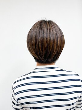 トップヘアー 玉島店(TOP HAIR) 《TOPHAIR 玉島店/ もも》丸みショート