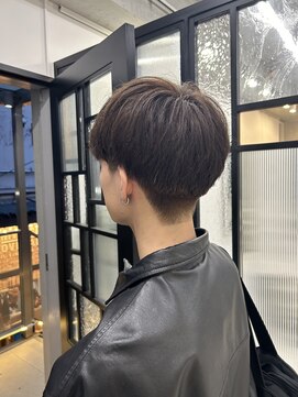 ディジョン(Dijon) 韓国顔まわりレイヤーカットグレージュオリーブベージュブラウン