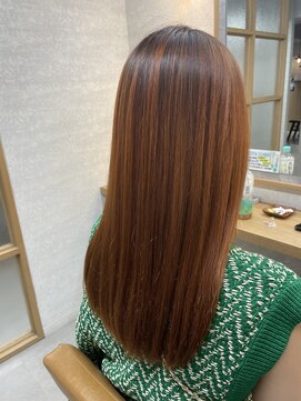 アレクサ 保谷(ALEXA) 韓国 ハングルオレンジ 根元グラデーション