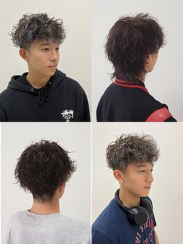 キュア ビビット店(cure)の写真/【南船橋】アレンジ自由自在のメンズパーマはcureで！『トレンド×似合わせ』で忙しい朝もキマル☆