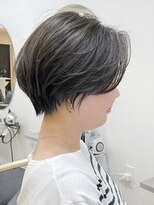 絶壁解消/ひし形/くびれ/大人ショートボブ/60代50代40代