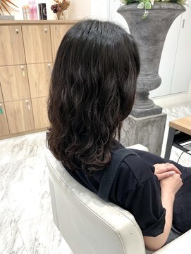 コーゾーギンザ 上野御徒町店(KOZO GINZA) セミディ/コテ巻き風パーマ/韓国風パーマ/デジパ/30代/20代