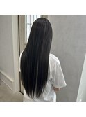 極細ハイライトとスーパーロングヘアーの方程式