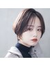 【白髪染め】カット+美髪カラー（リタッチ）+4stepトリートメント￥9,900